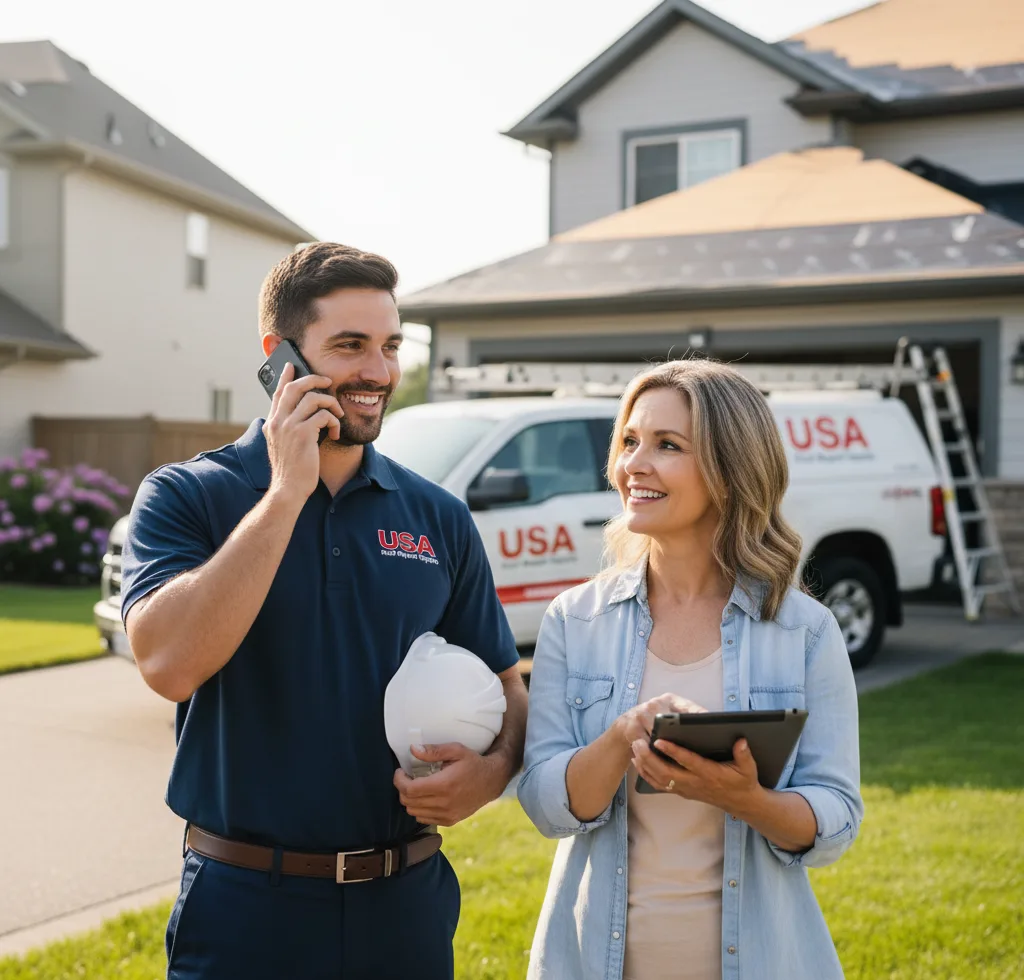 USA Roof Repair Experts customer support in Diana